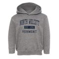North Wolcott Vermont Classic Established Toddler Hoodie additional view 1