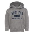 Wood End Massachusetts Classic Established Toddler Hoodie additional view 1
