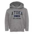 Atoka Oklahoma Classic Established Toddler Hoodie additional view 1