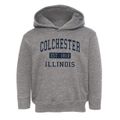Colchester Illinois Classic Established Toddler Hoodie additional view 1