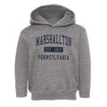 Marshallton Pennsylvania Classic Established Toddler Hoodie additional view 1
