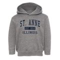St. Anne Illinois Classic Established Toddler Hoodie additional view 1