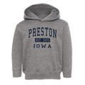Preston Iowa Classic Established Toddler Hoodie additional view 1