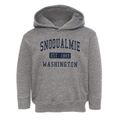 Snoqualmie Washington Classic Established Toddler Hoodie additional view 1