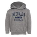 Mcdonald Michigan Classic Established Toddler Hoodie additional view 1