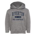 Riverton New Hampshire Classic Established Toddler Hoodie additional view 1