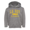 Le Roy Illinois Classic Established Toddler Hoodie additional view 1