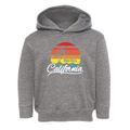 Manteca California Palm Tree Sunset Toddler Hoodie additional view 1