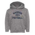 Madison Baptist School Classic Football Toddler Hoodie additional view 1