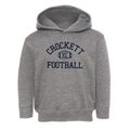 Crockett High School Classic Football Toddler Hoodie additional view 1