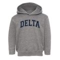 Delta High School Varsity Arch Toddler Hoodie additional view 1