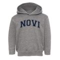 Novi Christian School Varsity Arch Toddler Hoodie additional view 1