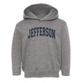 Jefferson Elementary School Varsity Arch Toddler Hoodie additional view 1