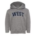 West Chester Friends School Varsity Arch Toddler Hoodie additional view 1