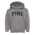 Pine Grove Church School Varsity Arch Toddler Hoodie additional view 1