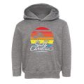North South Carolina Palm Tree Sunset Toddler Hoodie additional view 1