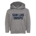 San Luis Obispo California Classic Block Toddler Hoodie additional view 1