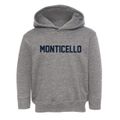 Monticello Utah Classic Block Toddler Hoodie additional view 1
