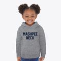 Mashpee Neck Massachusetts Classic Block Toddler Hoodie additional view 2