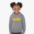 Idabel Oklahoma Classic Block Toddler Hoodie additional view 2