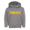 Owasso Oklahoma Classic Block Toddler Hoodie additional view 1