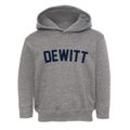 Dewitt Iowa Classic Curve Toddler Hoodie additional view 1