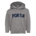 Portia Arkansas Classic Curve Toddler Hoodie additional view 1