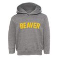 Beaver Utah Classic Curve Toddler Hoodie additional view 1