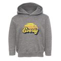Everly Iowa Sublime Sunset Toddler Hoodie additional view 1