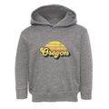 Oregon Ohio Sublime Sunset Toddler Hoodie additional view 1