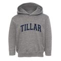 Tillar Arkansas Varsity Toddler Hoodie additional view 1