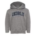 Okoboji Iowa Urban Vibe Toddler Hoodie additional view 1
