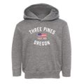 Three Pines Oregon Patriot Toddler Hoodie additional view 1