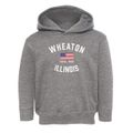 Wheaton Illinois Patriot Toddler Hoodie additional view 1