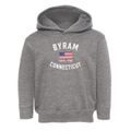 Byram Connecticut Patriot Toddler Hoodie additional view 1