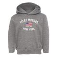 West Monroe New York Patriot Toddler Hoodie additional view 1
