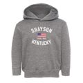 Grayson Kentucky Patriot Toddler Hoodie additional view 1