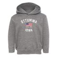 Ottumwa Iowa Patriot Toddler Hoodie additional view 1