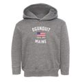 Ogunquit Maine Patriot Toddler Hoodie additional view 1