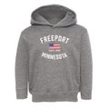 Freeport Minnesota Patriot Toddler Hoodie additional view 1