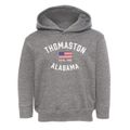 Thomaston Alabama Patriot Toddler Hoodie additional view 1