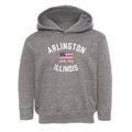 Arlington Illinois Patriot Toddler Hoodie additional view 1
