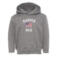 Harper Ohio Patriot Toddler Hoodie additional product view 1