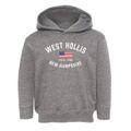 West Hollis New Hampshire Patriot Toddler Hoodie additional view 1