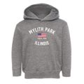 Mylith Park Illinois Patriot Toddler Hoodie additional view 1