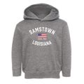Samstown Louisiana Patriot Toddler Hoodie additional view 1
