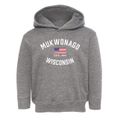Mukwonago Wisconsin Patriot Toddler Hoodie additional view 1