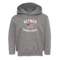 Ketner Pennsylvania Patriot Toddler Hoodie additional view 1