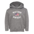 Mattoon Kentucky Patriot Toddler Hoodie additional view 1