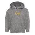 Royal West Virginia Freestyle Toddler Hoodie additional view 1